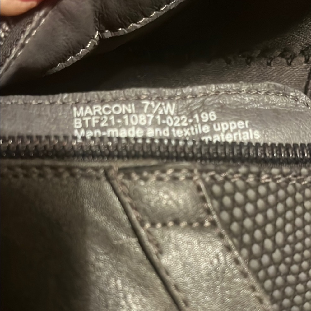 Women's Gray Ankle Boots - Picture 6 of 6